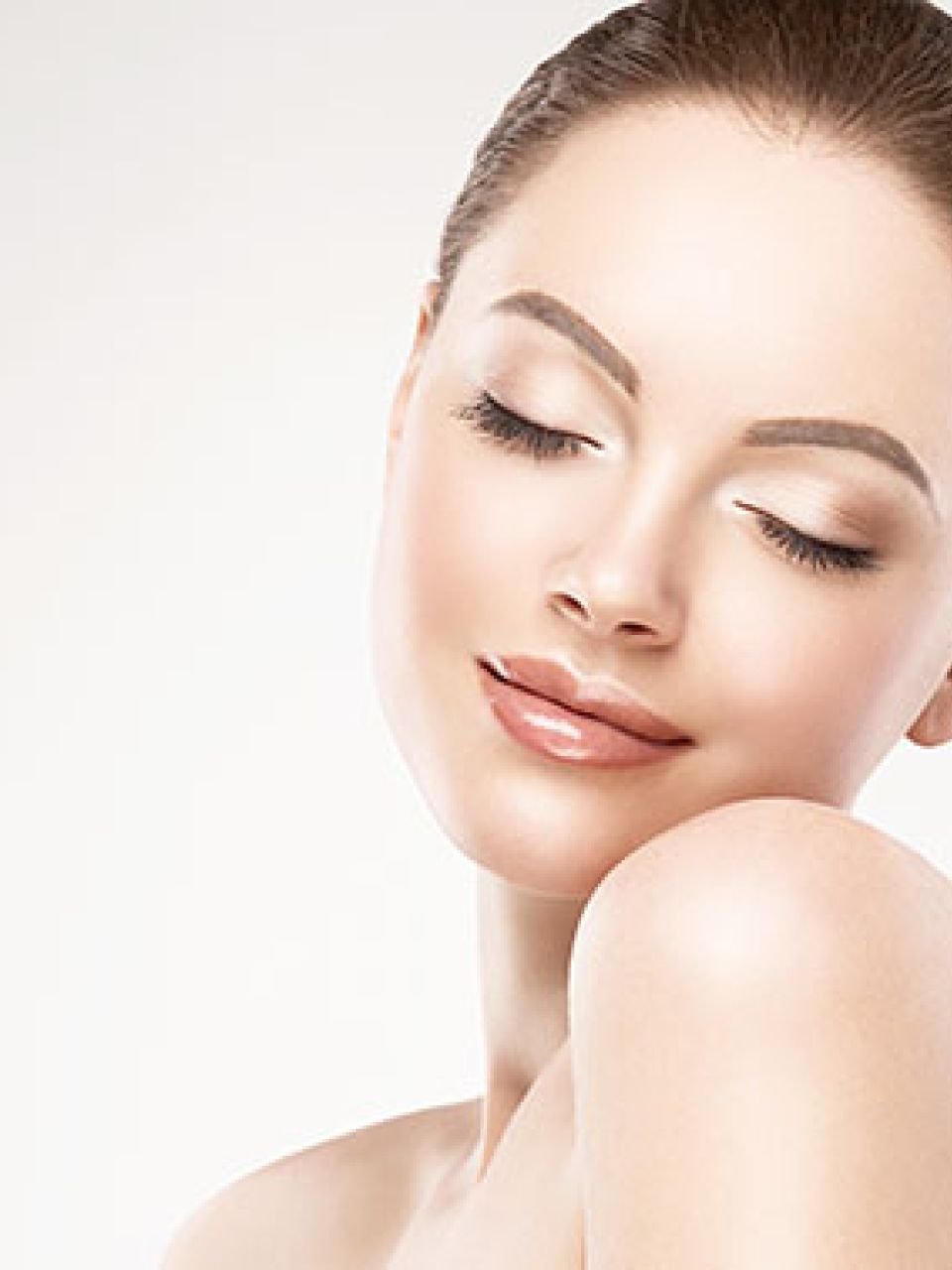 nő Botox kezelés után